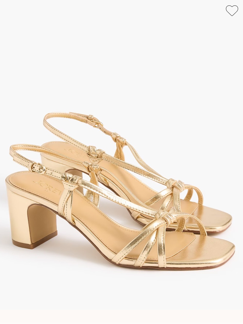 J crew Strappy heeled sandals